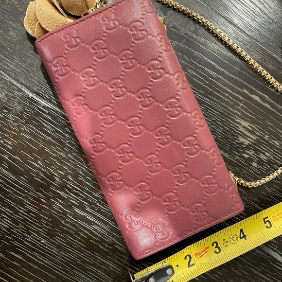 Gucci GG Mauve Wallet with auth certificate - Picture 12 of 13